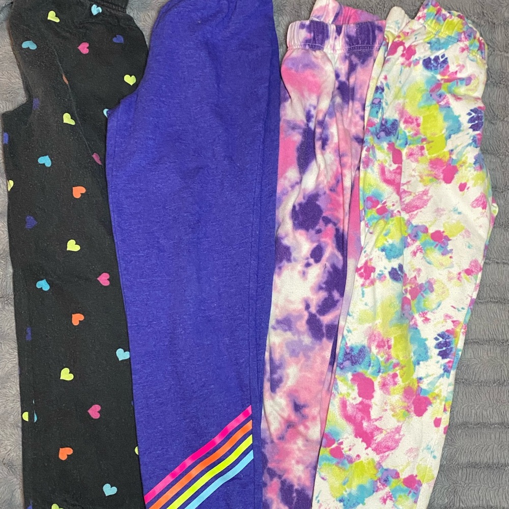 Colorful Kids' Leggings Set